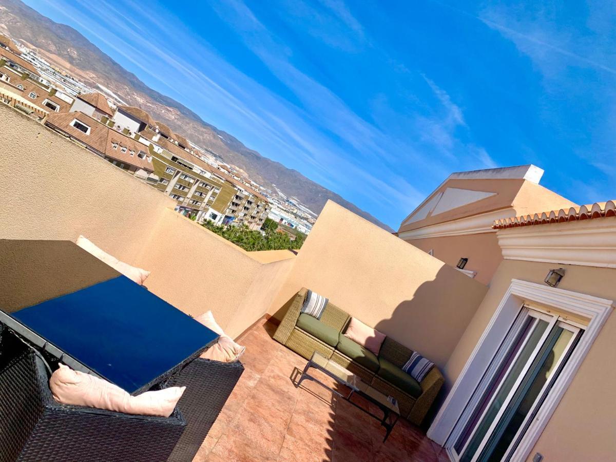 Atico Deluxe Entre Centro Y Playa Salinas Con Terraza, Wifi, Piscina Climatizada, Gym, Sauna Y Garaje -Smart Tv Roquetas de Mar Exterior photo